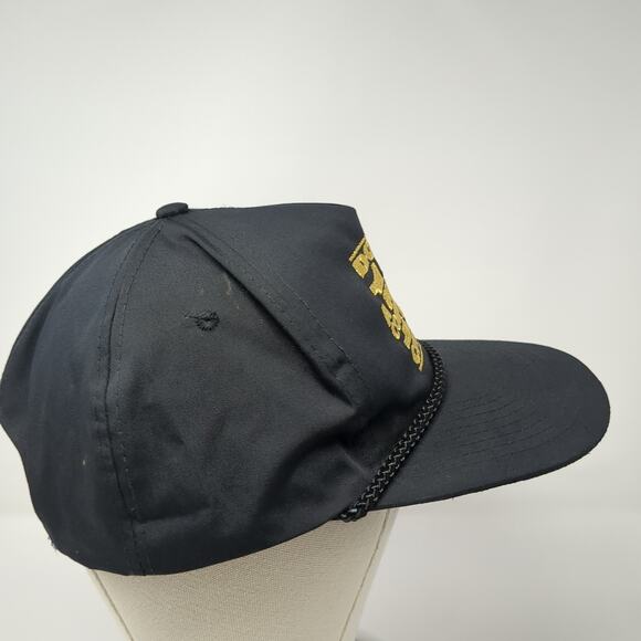 Dole A 10 Decade Commitment Citrus Snapback Trucker Hat Black OS Rope Mohr's - Picture 5 of 10